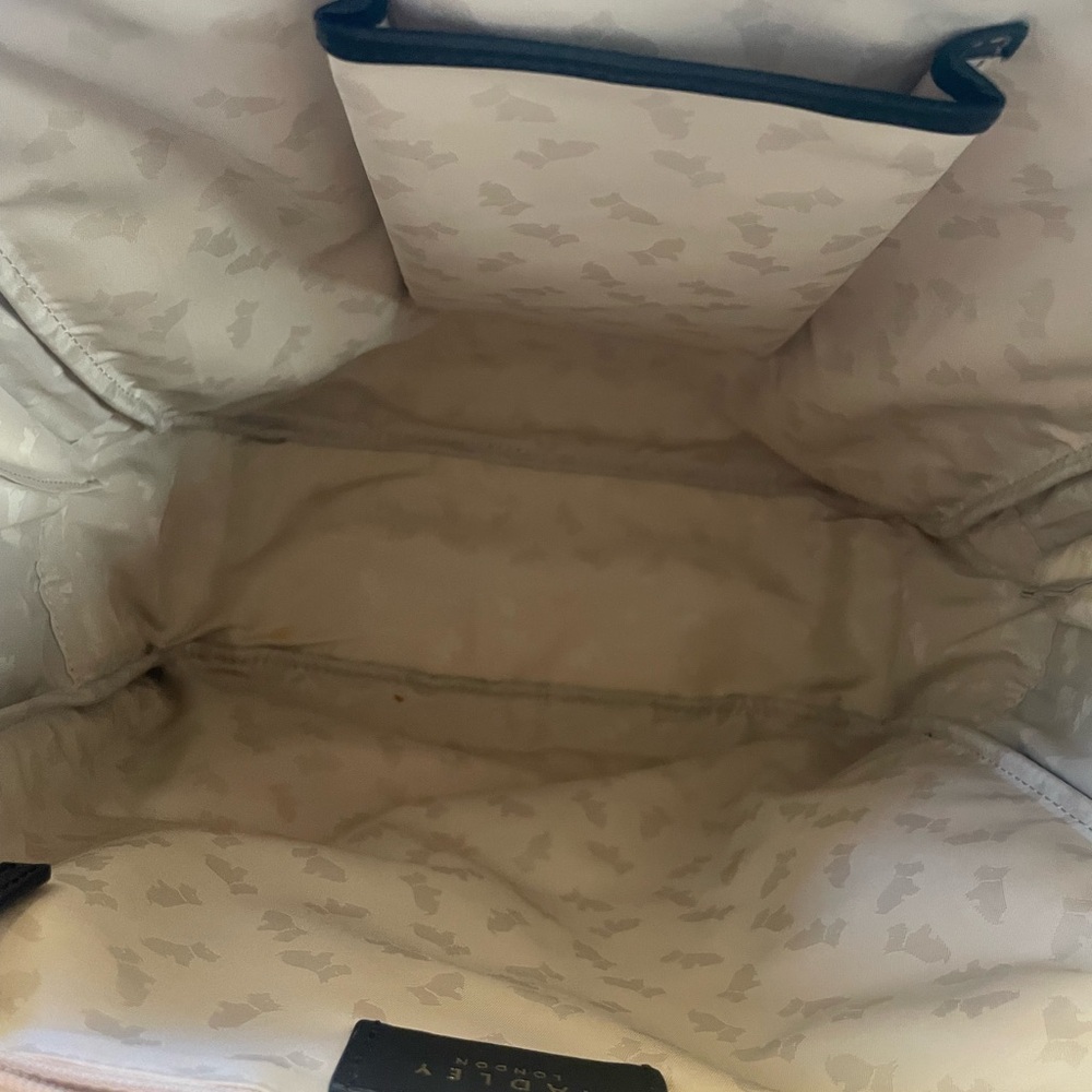 ☀️❤️☀️ RADLEY LONDON Black Leather Backpack with Gold Accents! - Picture 10 of 14